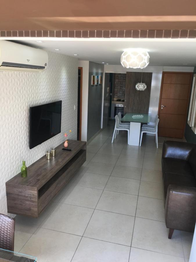 Apartamento A Beira Mar Com Piscina Estilo Resort Кабеделу Экстерьер фото