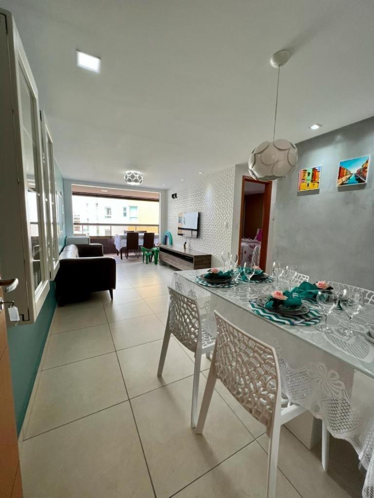 Apartamento A Beira Mar Com Piscina Estilo Resort Кабеделу Экстерьер фото